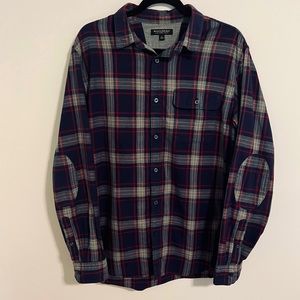 Men’s Banana Republic Luxe Flannel Slim Fit Button Down Plaid Shirt